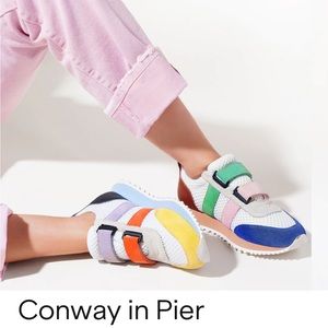 Never worn! Conway in Pier flats athletic sneaker trainer new NIB white